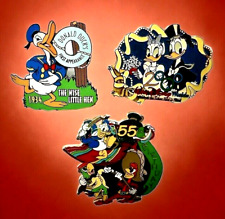 DISNEY DONALD DAISY DUCK 55th Three CABALLEROS Wedding Limited Edition PINS LOT picture