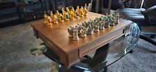 Rare 1982 franklin mint Royal Houses Britain heraldic chess set  picture