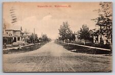 Waterville Street Whitehouse Ohio Near Toledo Old Houses c1910 Postcard picture
