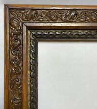 Antique Victorian Oak Wood & Gesso Frame 34