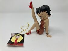Vintage Westland Giftware Betty Boop Strike A Pose Leg Up Figurine 1999 Glitter picture