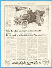 1911 Apperson Brothers Automobile Ad Jack Rabbit 4-30 Kokomo IN Antique Car Ad picture