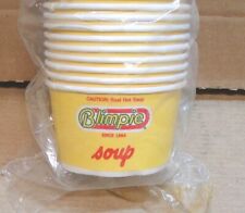 Blimpie Sub Restaurants Unused Sleeve of 50 12 oz. Soup Cups picture