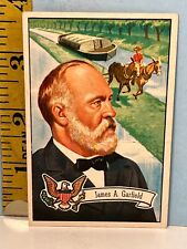 1956 U.S. Presidents James A. Garfield #23 Crease Free picture