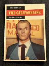 Vintage 1958 Topps TV Westerns The Californians Dick Coogan #69 B688 picture