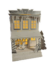 Robert Sabuda UWP Luxe Illuminated Pop Up Christmas Village Holiday Toy Store picture