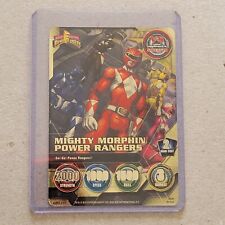 Mighty Morphin (#020) Ultra Rare - Power Rangers Collectible Card Game (CCG) picture