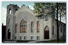 c1910's Evangelical Church Exterior Kendallville Indiana IN Unposted Postcard picture