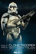 Sideshow Collectibles Wolfpack Clone Trooper 104th Battalion - 1/6 Wolf Pack picture