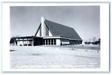 Chillicothe Illinois IL RPPC Photo Postcard Congregational Church c1950's picture