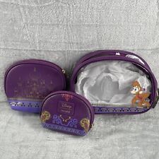 NWT EXCLUSIVE 3-Pc Disney Aladdin Cosmetic Makeup , Coin, Travel Bag Set picture