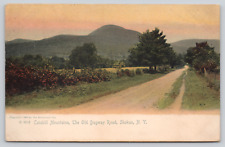 Postcard Catskill Mountains, The Old Dugway Road Shokan N.Y. posted 1909 A108 picture