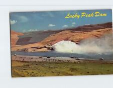 Postcard Lucky Peak Dam Southwest Idaho USA picture