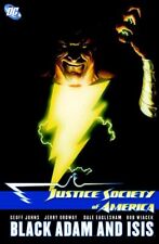 JUSTICE SOCIETY OF AMERICA: BLACK ADAM AND ISIS By Geoff Johns - Hardcover *NEW* picture
