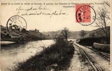 CPA Bords de la Lore upstream of ROANNEA left.Les Granges et VERNAY (664083) picture