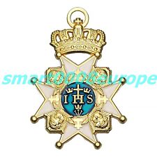 Badge of the Order of the Seraphim. Sweden. Repro picture