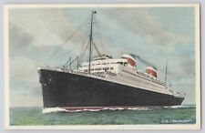 Postcard Steamship Ship SS Manhattan Vintage Antique Unposted picture
