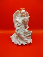 Dillard's Musical Porcelain Angel Christmas Holiday Plays Hark The Herald Angel picture