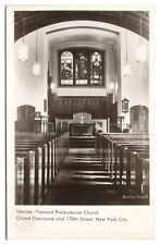 RPPC Tremont Presbyterian Church New York City Postcard Real Photo Unposted picture
