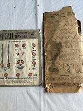 Vintage Transfer Sewing Patterns 1920s McCall #1591 Pictorial Review #12841 picture