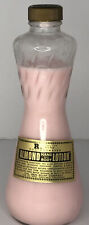 VTG Cal Ben Soap Company Almond Hand and Body Lotion Glass Bottle picture
