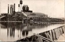 RPPC Postcard Pulp & Paper Mill Iroquois Falls Ontario Canada c.1904-1918  12233 picture