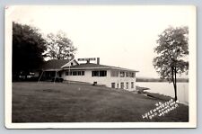 RPPC Lake White Club And Dining Room Waverly Ohio Real Photo P703 picture