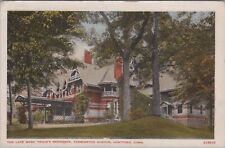 Mark Twain's Residence Farmington Avenue Hartford Connecticut 1917 Postcard picture