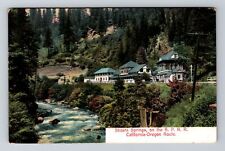 Dunsmuir CA-California, Shasta Springs, c1908  Antique Vintage Souvenir Postcard picture