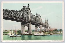 Postcard Blackwell's Island Bridge, New York picture