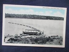 1930s Cisco Texas Lake Cisco Boat Landing Postcard picture