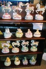 HERITAGE HOUSE 16 PC MUSIC BOX COLLECTION COUNTRY FAIR COLLECTION Complete Set picture