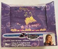 Sabrina the Teenage Witch Trading Cards with Bonus Bean Bear - Sealed Box - Dart picture