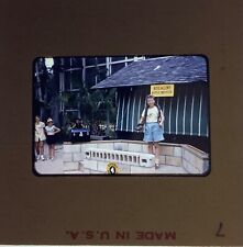 1950’s KODACROME RED SLIDE Ross Allen’s Reptile Institute Man With Snake Florida picture