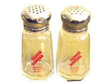 RARE 60/70s Salt & Pepper From George Diamond Charcoal Broiled Steaks Restaurant picture