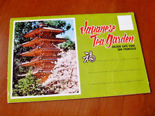 Vintage Japanese Tea Garden Postcards Golden Gate Park San Francisco CA picture