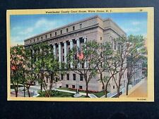 Postcard White Plains NY - Westchester County Court House picture