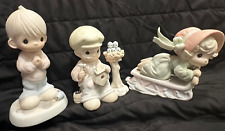 3 precious moments figurine only love can make a home picture