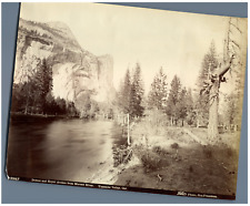 Taber San Francisco, Yosemite Valley Vintage Print Albuminated Print 18x24  picture