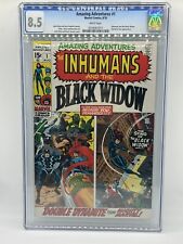Amazing Adventures #1 1970 The Inhumans and The Black Widow CGC 8.5 WHITE PAGES picture