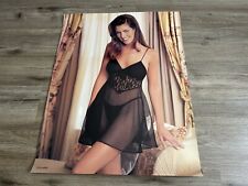 Vintage Fredericks Of Hollywood Sexy Lingerie Model Store Display Poster #15 picture