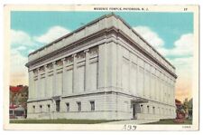 Paterson New Jersey c1930's Masonic Temple, Fraternal Organization picture