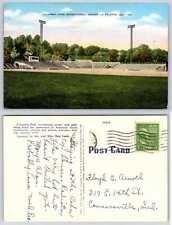 Lafayette Indiana COLUMBIA PARK BASABALL FIELD Postcard P141 picture