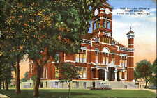 Fond Du Lac County Court House Wisconsin WI mailed 1957 picture