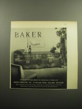 1958 Baker Furniture Ad - Cabinet picture