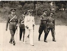 ROMANIA MILITARY PHOTO ROMANIAN DECORATED OFFICERS WITH WITH POLISH OFFICERS picture