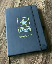 US ARMY NOTEPAD JOURNAL GO ARMY  7X5 IN BLANK LINED PAGES NOTEBOOK UNUSED picture