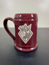 Vintage Deneen Pottery Hand Thrown Mug  Kansas City Renaissance Festival 1988 🍺 picture