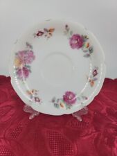 Vintage Alladin Fiesta Bone China Replacement Saucer Occupied Japan Pink Roses picture