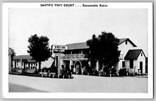postcard Smith's Tiny Court Motel Hotel Glenville Georgia B3 picture